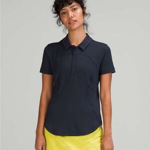 Lululemon Quick-Dry Short-Sleeve Polo Shirt